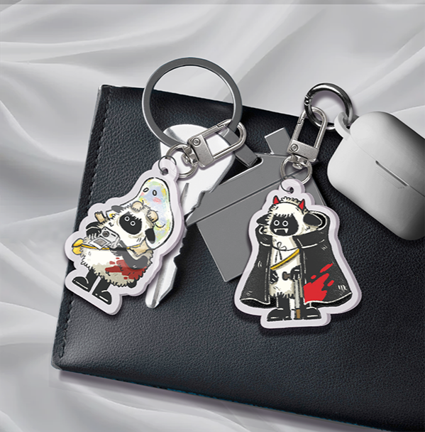 Morty stickers &amp; keychain, 2023