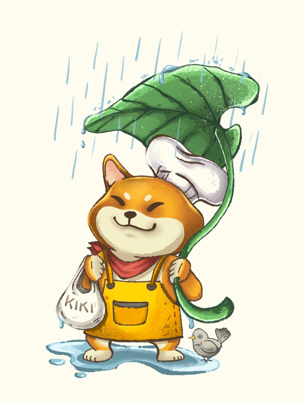 Kiki in Rainy day, 2023