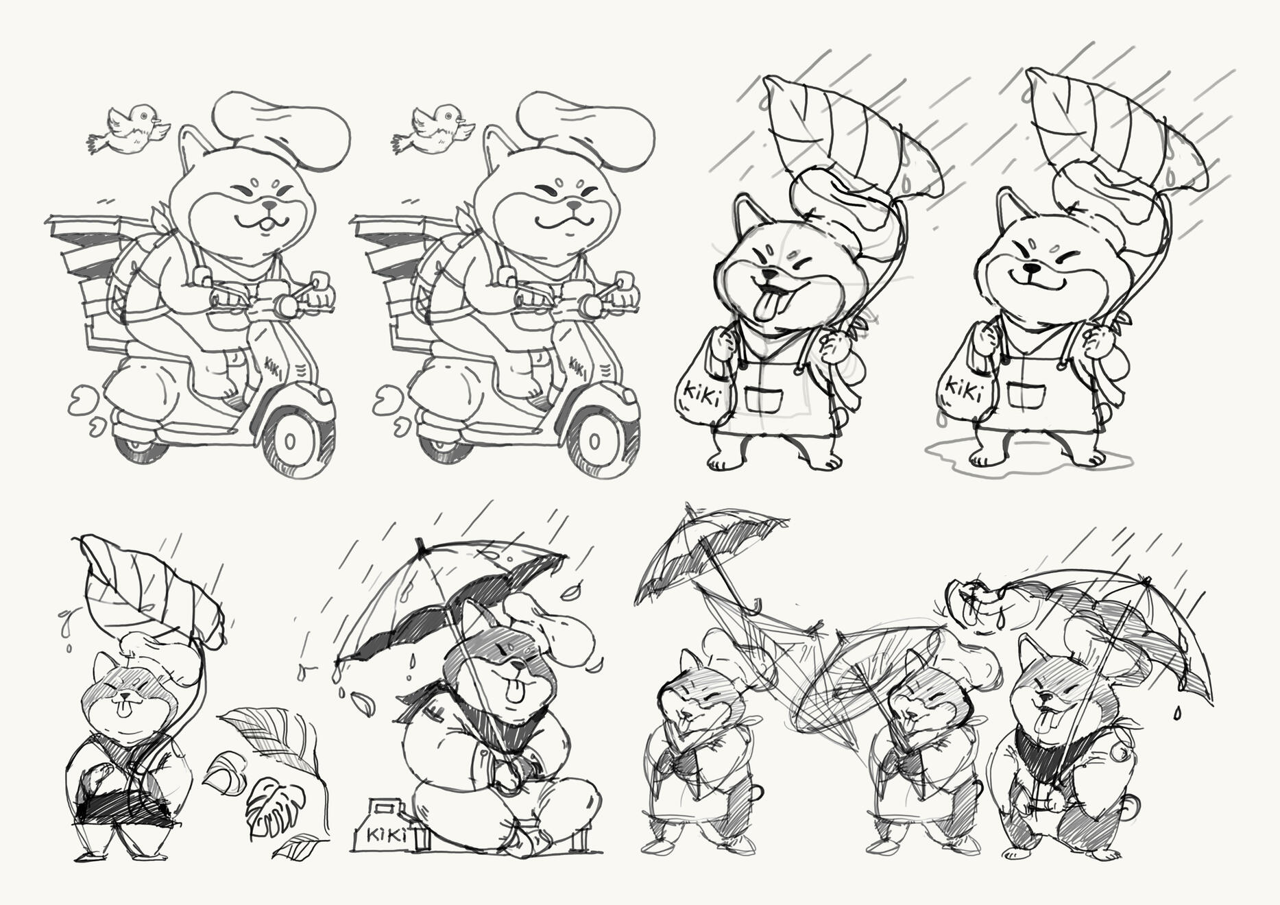 kiki sketch, 2023